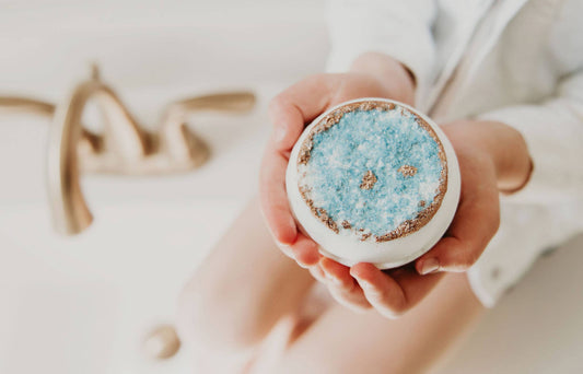 Geode Bath Bomb - Turquoise