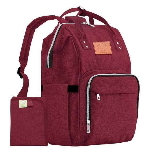 Original Diaper Backpack (Wine Red)