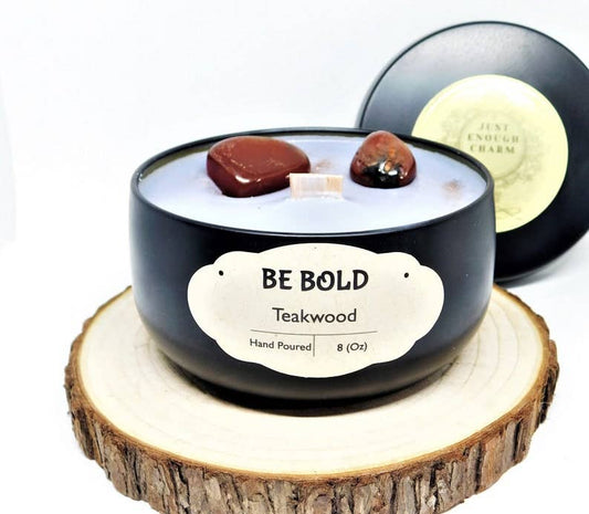 BE BOLD Teakwood Scented Candle
